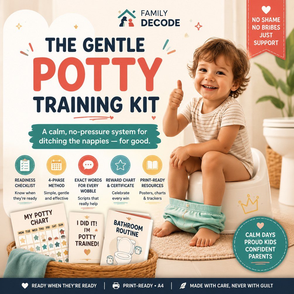 Gentle Potty Training Kit — FamilyDecode printable