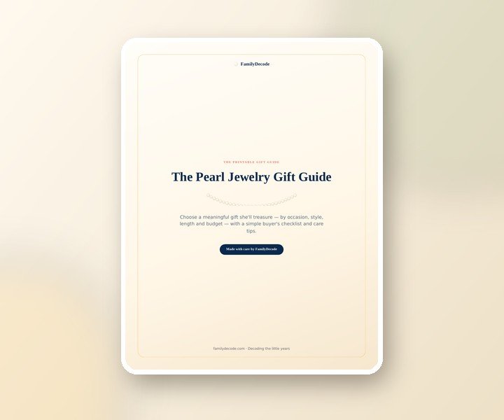 Pearl Jewelry Gift Guide preview